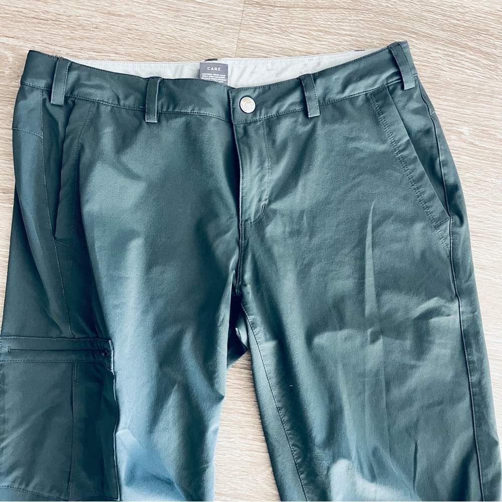 REÍ co op Sahara gray roll up pants sz 10 - Picture 4 of 7